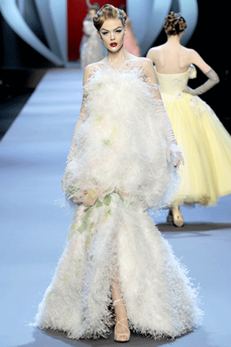 свадебное платье Cristian Dior 2011