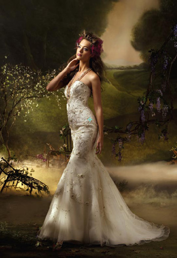 Свадебное платье Lazaro 3003