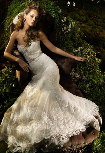Свадебное платье Lazaro 3004