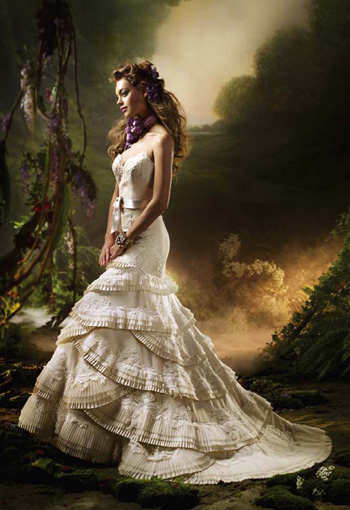 Свадебное платье Lazaro 3006